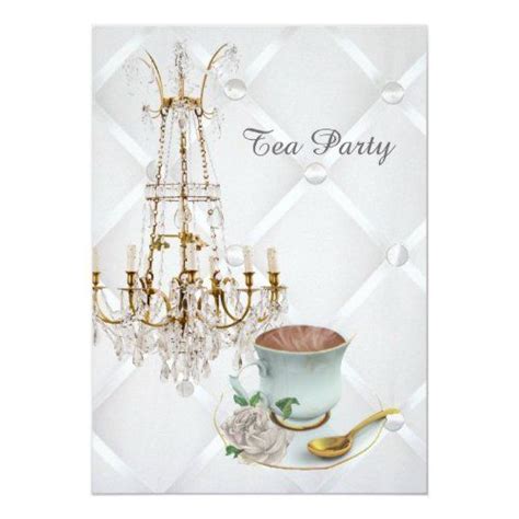 Vintage Tea Party Invitation