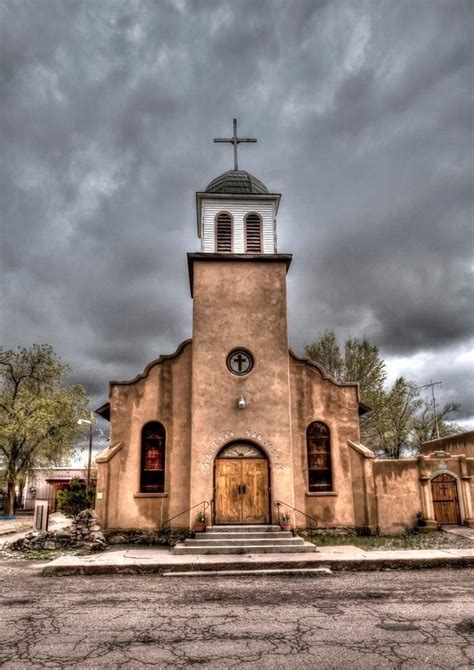 St Joseph S Church Cerrillos NM Via Meanwhile In New Mexico On