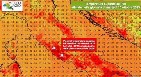 Ondata Di Caldo Eccezionale Di Ottobre Con Tanti Record Di Temperatura