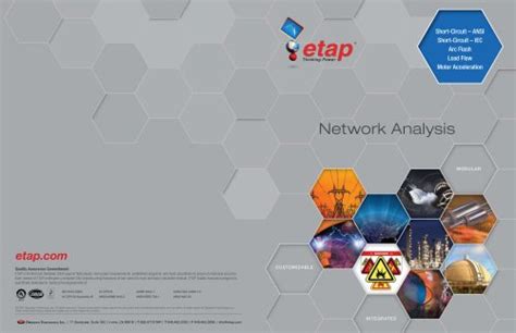 Arc Flash Analysis Brochure Etap Pdf Catalogs Technical