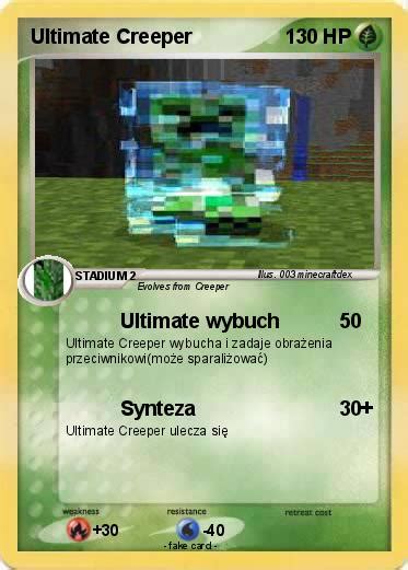 Pok Mon Ultimate Creeper Ultimate Wybuch Twoja W Asna Karta Pokemon