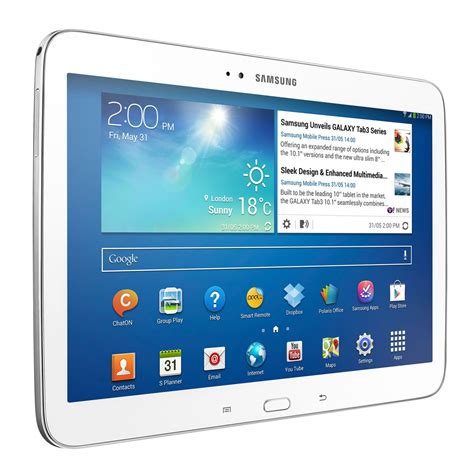 Samsung Galaxy Tab 3 10 1 GT P5210 16 Go Blanc Tablette Tactile