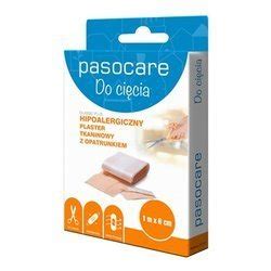 Plaster Pasocare Classic Plus Tkaninowy Z Opatrunkiem M X Cm