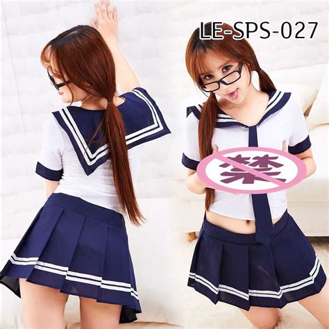 Jual Sexy Lingerie Cosplay School Girl Baju Fantasi Dinas Malam Sexy