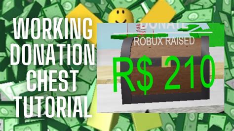 How To Put A Robux Donation Chest In Your Roblox Game WORKING 2023