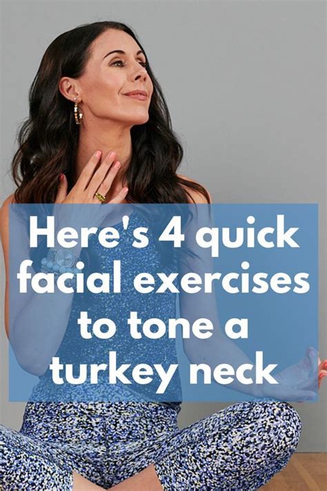 Tone A Turkey Neck With These Quick Facial Exercises In Facial