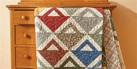 Make A Lovely Basket Quilt From Fat Quarters Quilting Digest