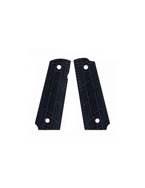 Grips For 1911 Walkure Model Color Black Blue Profile Standard