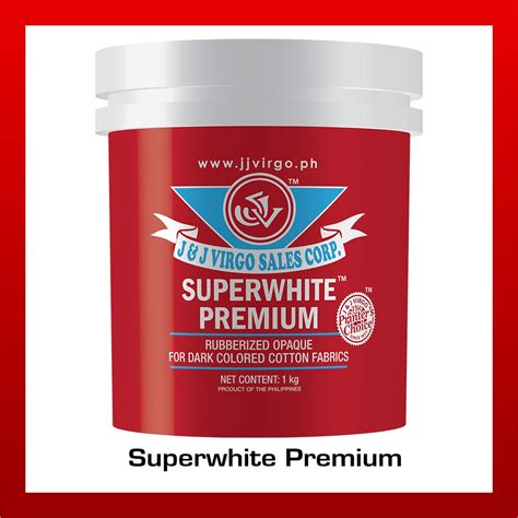 J J Virgo Sales Corp Superwhite Premium Opaque Silk Screen Textile Ink