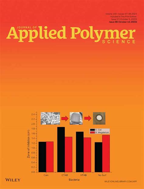 Journal Of Applied Polymer Science Wiley Online Library