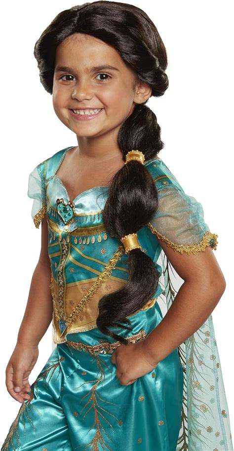 Amazon Disney Aladdin Jasmine Deluxe Wig Clothing Shoes Jewelry