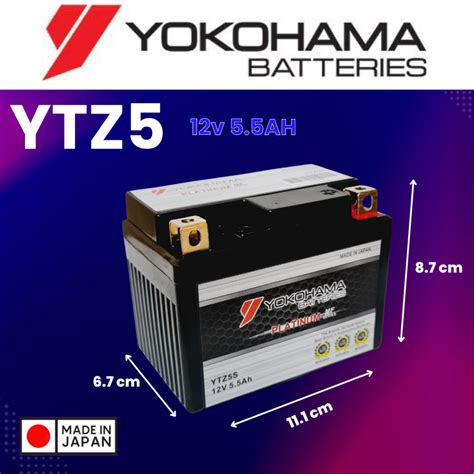 Ytz Ytz S Battery Yokohama Gel Yamaha Lc V V V Honda Ex Dream