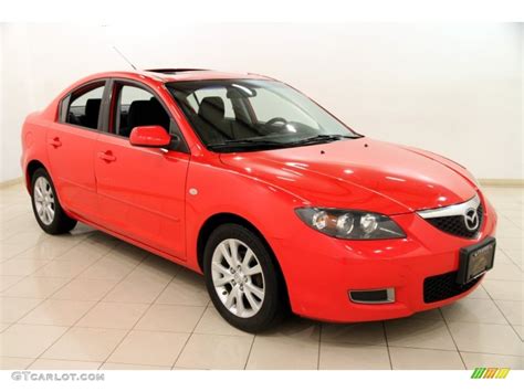 2007 True Red Mazda MAZDA3 I Sport Sedan 90678148 Photo 6 GTCarLot