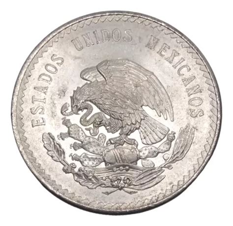 Moneda Pesos Cuauht Moc Plata Ley A O Excelente En Venta En