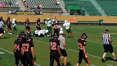 Howland Tigers Jv Football Highlights Lakeside 91016 Youtube