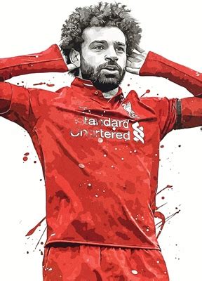 Mohamed Salah Posters Prints By Myartica Printler