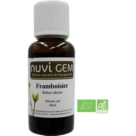 Framboisier Bio Mac Rat De Bourgeons Ml Disponible Sur Naturomarket