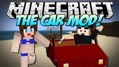 Minecraft Driveable Cars Drive Across Your Minecraft Land Mod