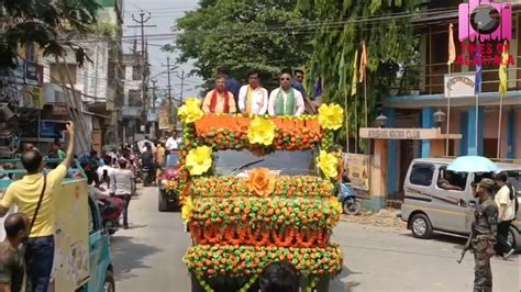 Ramnagar Bjp Bike Rally Youtube