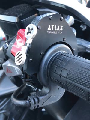 A Motorcycle Cruise Control Throttle Assist Atlas Throttle Lock Top Kit