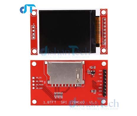 Inch Spi Tft Lcd Display Module Dishantech Bd