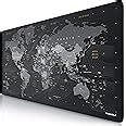 CSL Computer XXL Speed Gaming Mouse Mat Titanwolf World Map 900 X 400