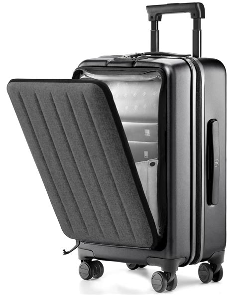Ninetygo Carry On Luggage With Front Compartment Airline Approved 22