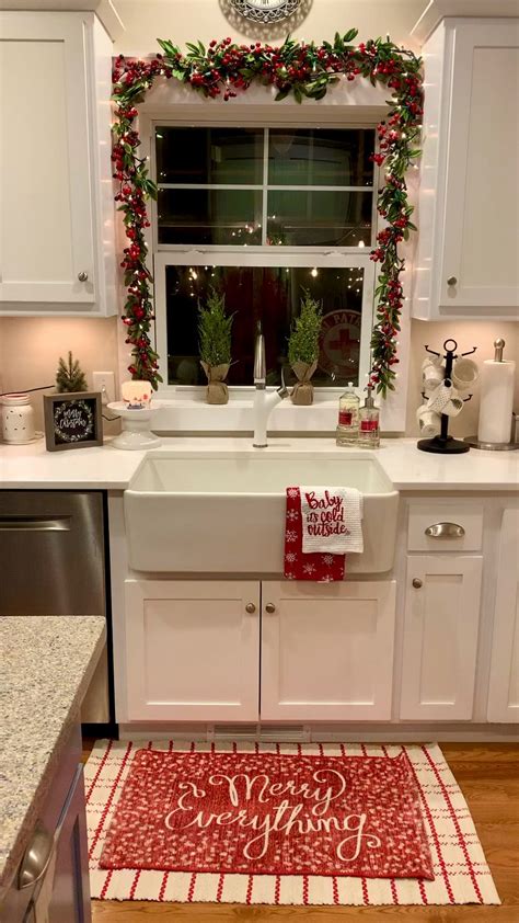 Artiflr 5 83 FT Red Berry Curated On LTK Christmas Kitchen