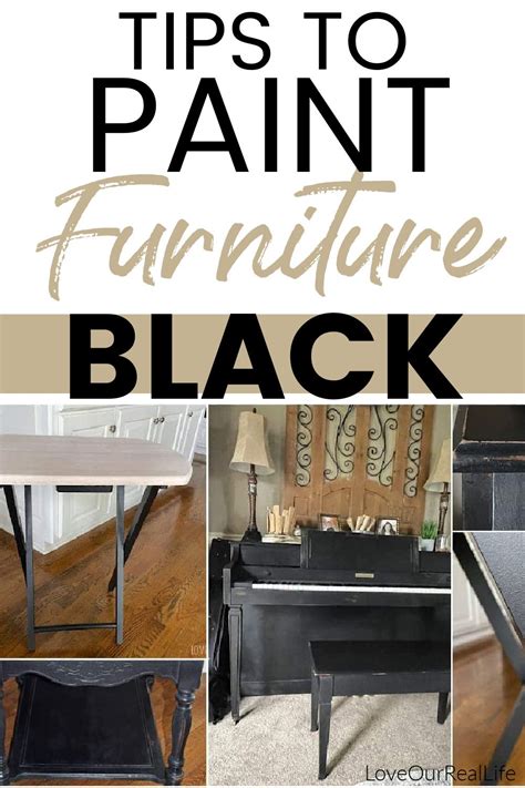 Easy Beginner S Guide How To Paint Your Furniture Black In 2024