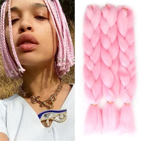 I Tested The Trendy And Versatile Light Pink Braiding Hair Here S Why