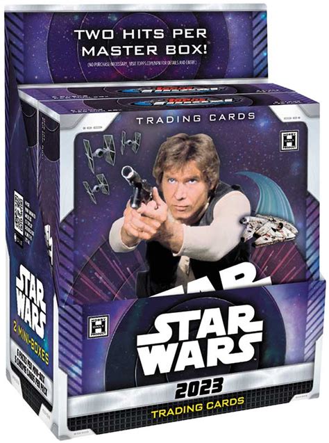 2023 Topps Finest Star Wars Checklist Hobby Box Info Details