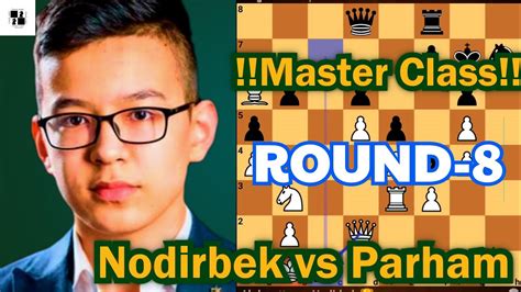 Chess Showdown Nodirbek Abdusattorov Vs Parham Maghsoodloo Prague