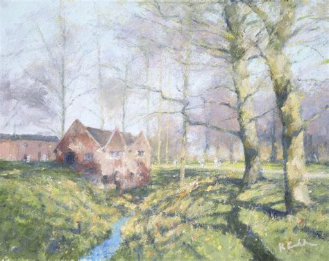 The Watermill Dunham Massey Bob Richardson Clark Art Ltd