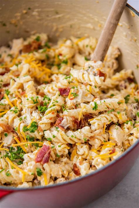 Chicken Bacon Ranch Pasta | Easy Dinner Ideas