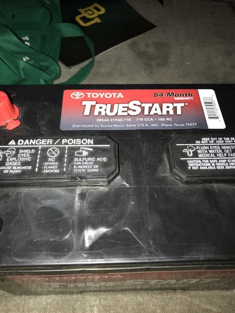 Oem Toyota Battery Is A No Brainer Toyota Tundra Forum