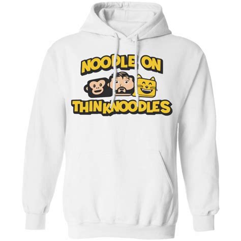 Thinknoodles Merch Noodle On Emoji Tee Shirt Merchip8