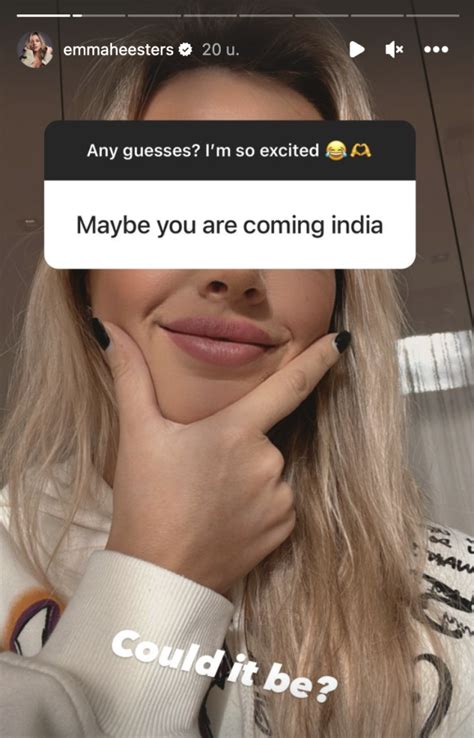 Emma Heesters Deelt Groot Internationaal Nieuws Op Instagram