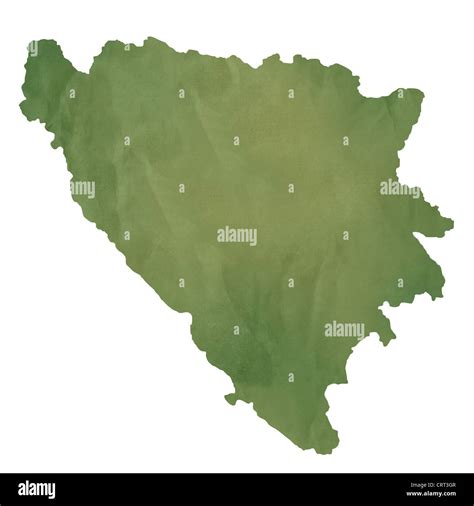 Old Bosnia And Herzegovina Map Hi Res Stock Photography And Images Alamy