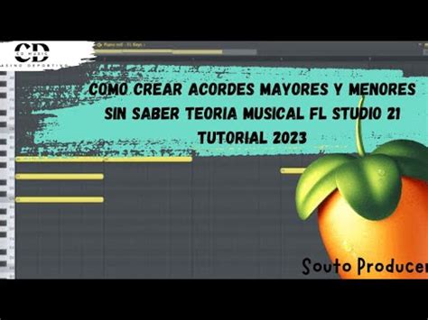 Como Crear Acordes Mayores Y Menores Sin Saber Teoria Musical Fl Studio