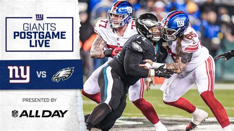 Giants Postgame Live: Takeaways from Week 18 loss