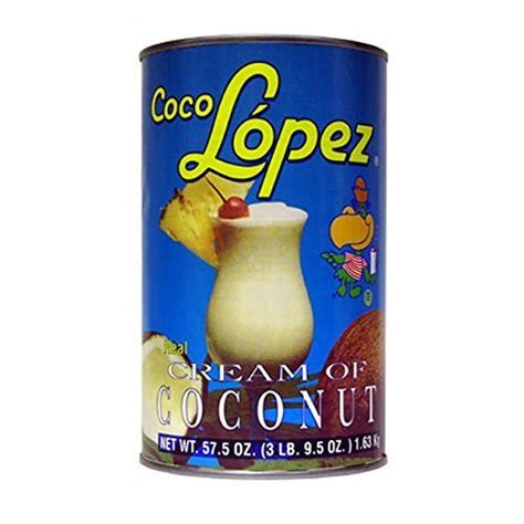 Coco Lopez Cream Of Coconut Bulk Size 575 Oz Can