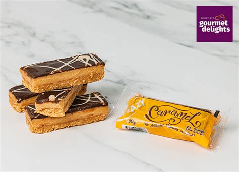 Wholesale Crazy Caramel Slice In Australia Priestley S Gourmet Delights