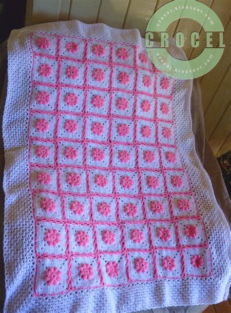 Crochet Blanket Crochet Rug Crochet Daisy