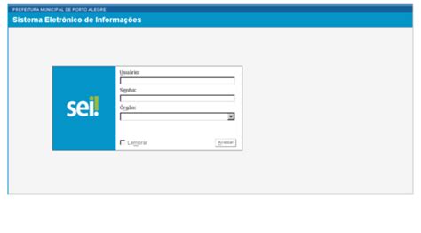 Sieeic Procempa Com Br - sei.procempa.com.br - SEI / PMPA - SEI Procempa