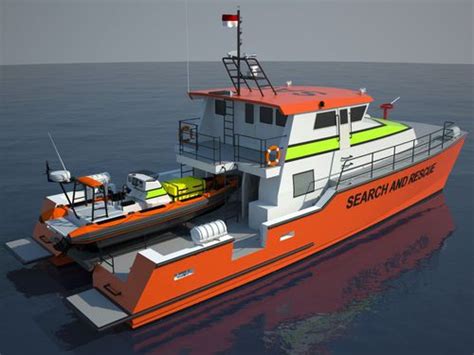 Barco De Salvamento X North Sea Boats Catamar N Hidrojet