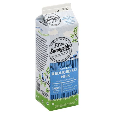 Sunnyside Farms Milk Reduced Fat Milk Fat Main