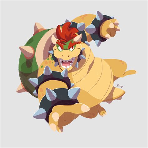 Bowser By Bennycartoonist On Itaku