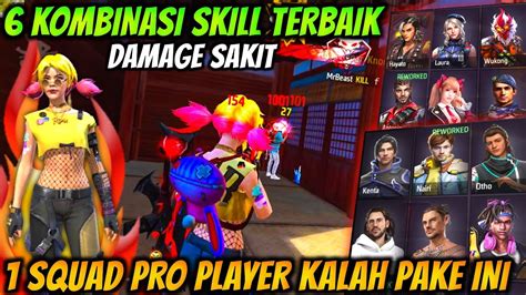 Kombinasi Skill Karakter Free Fire Terbaik Buat Damage Tersakit