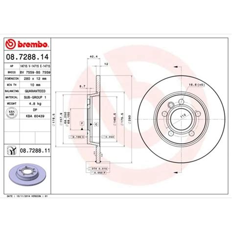 X Brembo Bremsscheiben Mm Voll Hinten Passend F R Vw Transporter