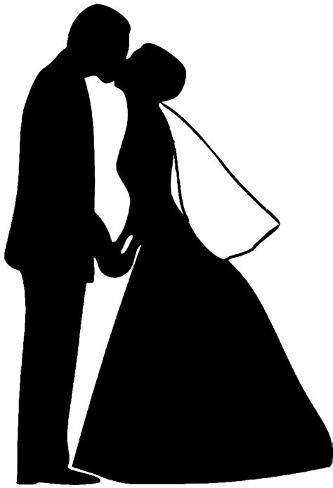 Download Wedding Couple Silhouette Png Image Wedding Couple